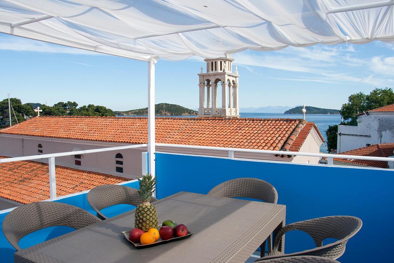 Capolavoro, Boutique Apartment With Unique Rooftop Skiathos Exterior foto